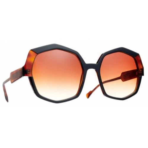 Caroline Abram Hermine Noir/Ecaille 1 Caroline Abram Hermine Noir/Ecaille