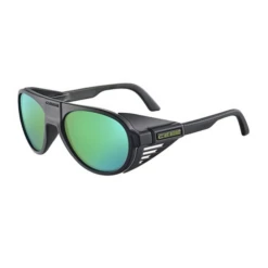 Cébé Kult Matte Black - Zone Grey Cat 3 Green