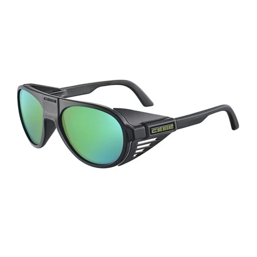 Cébé Kult Matte Black - Zone Grey Cat 3 Green 1 Cébé Kult Matte Black - Zone Grey Cat 3 Green