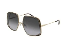 Chloé CH00035SA Havana Gold Brown Lenses