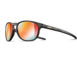 Julbo Elevate Noir Translucide / Noir - REACTIV Performance 1-3 Flash Rouge