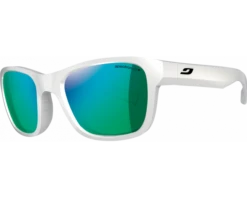 Julbo Lunette De Soleil Ado Reach L Blanc Brillant - Spectron 3 Flash Vert