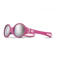 Julbo Lunette De Soleil Bébé Loop Rose / Fuschia / Violet - Spectron 4 Baby Flash Argent