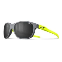 Julbo Lunette De Soleil Enfant Arcade Gris / Jaune Fluo - Spectron 3 Fume