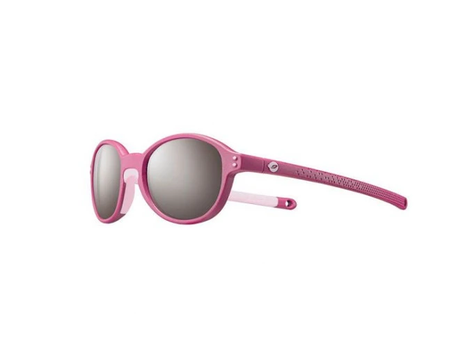 Julbo Lunette De Soleil Enfant Frisbee Prune / Rose - Spectron 3 Flash Argent 1 Julbo Lunette De Soleil Enfant Frisbee Prune / Rose - Spectron 3 Flash Argent