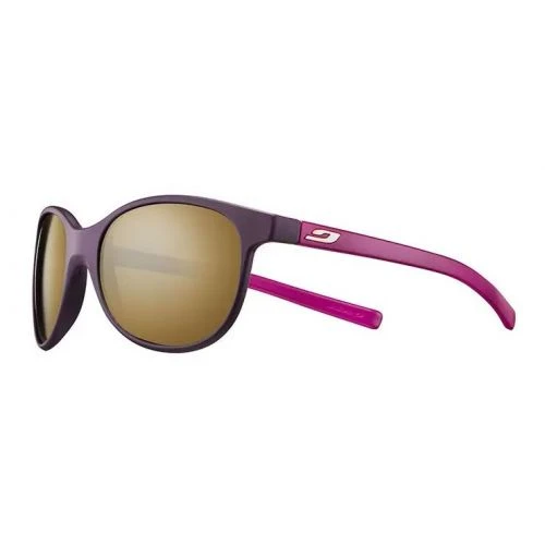 Julbo Lunette De Soleil Enfant Lizzy Violet Foncé / Rose - Spectron 3 Flash Or 1 Julbo Lunette De Soleil Enfant Lizzy Violet Foncé / Rose - Spectron 3 Flash Or