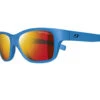 Julbo Lunette De Soleil Enfant Turn Bleu Mat - Spectron 3 Flash Rouge