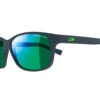 Julbo Lunette De Soleil Powell Bleu Foncé Mat/Vert - Spectron 3CF Flash Vert