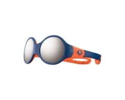Julbo Lunette Enfant Loop Medium Bleu Foncé / Orange - Spectron 4 Baby Flash Argent