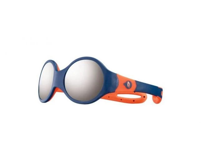 Julbo Lunette Enfant Loop Medium Bleu Foncé / Orange - Spectron 4 Baby Flash Argent