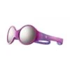 Julbo Lunette Enfant Loop Medium Rose / Violet Spectron 4 Baby Flash Argent
