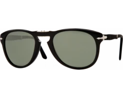 Persol 0714 Folding Black Crystal Green