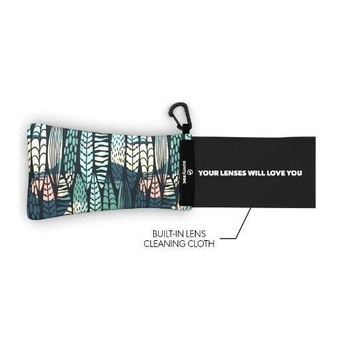 SUNNYSOC Tribal - Etui à Lunettes Souples Et Chamoisine Intégrée 1 SUNNYSOC Tribal - Etui à Lunettes Souples Et Chamoisine Intégrée