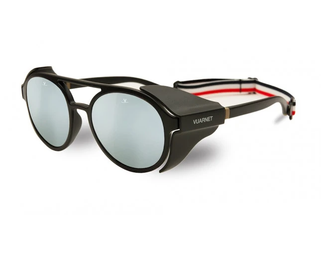 Vuarnet Kids Glacier VL1707 Noir Mat Kaki Little Brown Silver Flashed 1 Vuarnet Kids Glacier VL1707 Noir Mat Kaki Little Brown Silver Flashed